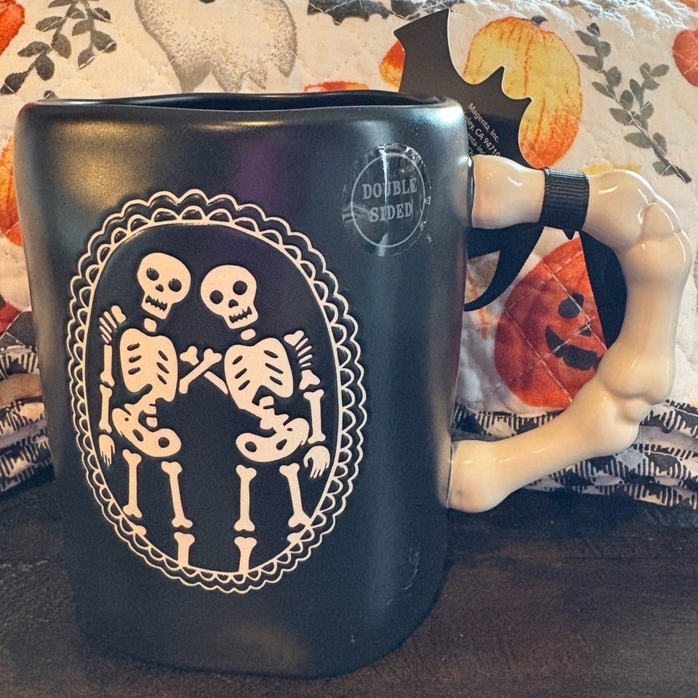 Rae Dunn Black 'Besties to the Bone' Mug - Picture 4 of 5